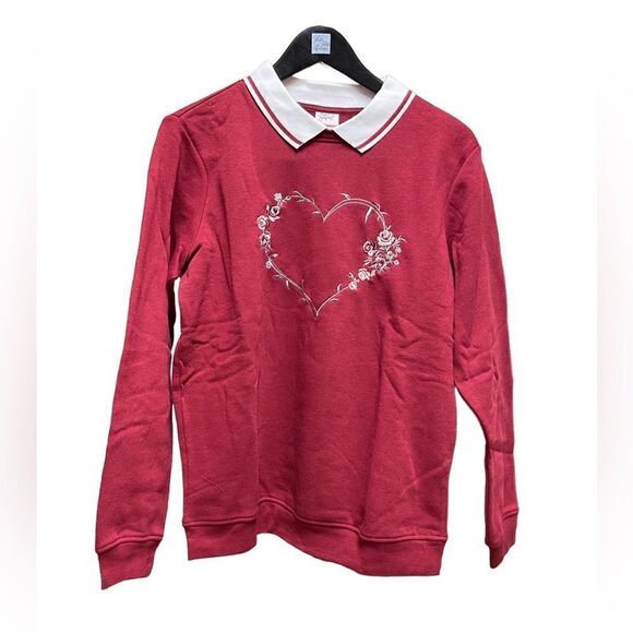 🌟New🌟Collared Sweatshirt  - Picture 1 of 2